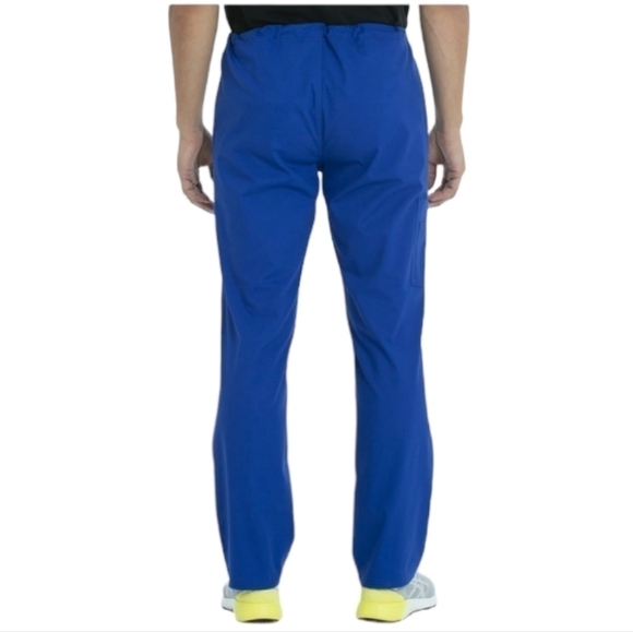 SCRUBSTAR Unisex Solid Drawstring Pant WM01B082 Electric Blue 3XL New - Picture 4 of 9